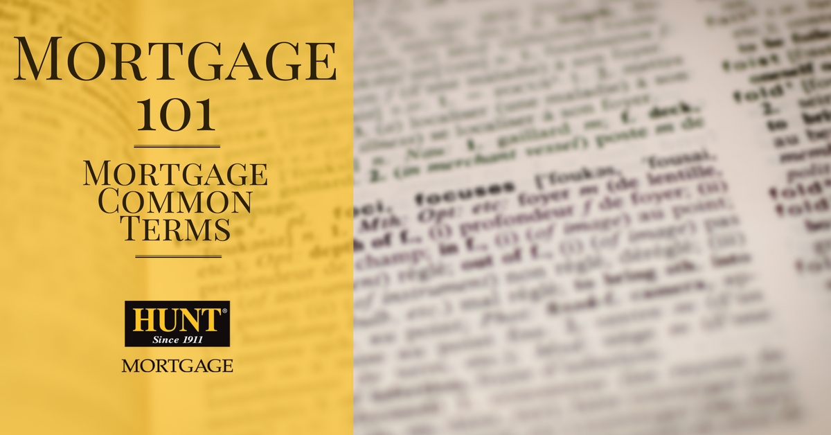 Mortgage 101 Common Terms Blog Header