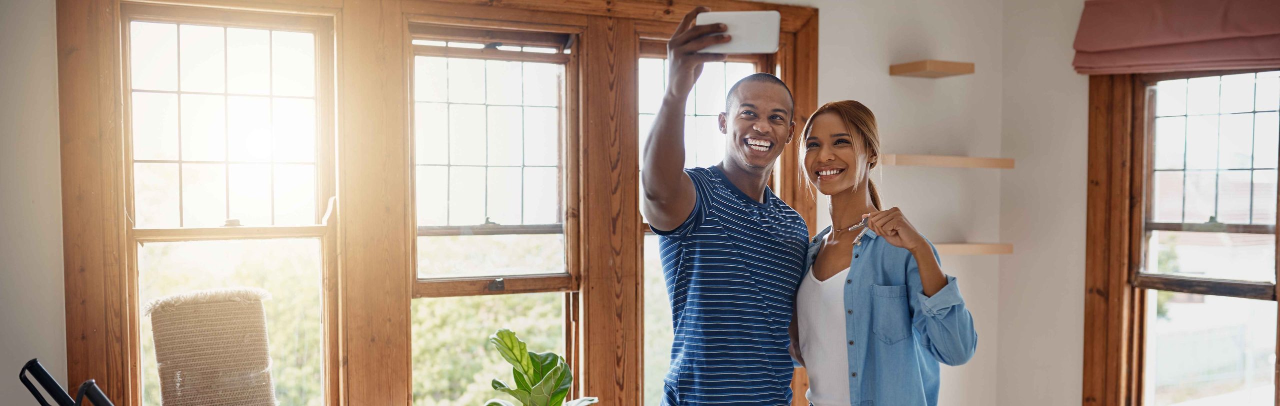 First-time homebuyer exploring FHA home loan options with HUNT Mortgage